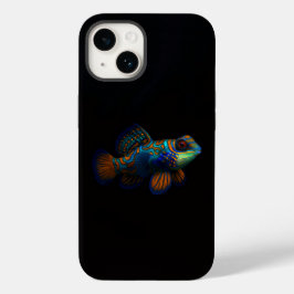 Black 4 Luxe iPhone 14 Mate, Mandarin Dragonet