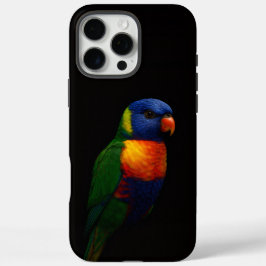 Black 4 Luxe iPhone 16 Pro Max , Lorikeet Parrot