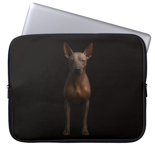 Black 4 Luxe Laptop Sleeve, Argentina Pila Dog Laptop Fodral (Framsidan)