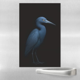 Black 4 Luxe Magnetic Sheet, Little Blue Heron