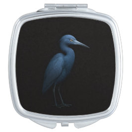 Black 4 Luxe mirror, Little Blue Heron Fick Spegel