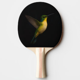Black 4 Luxe ping pong-paddel, flugor Hummingbird Pingisracket