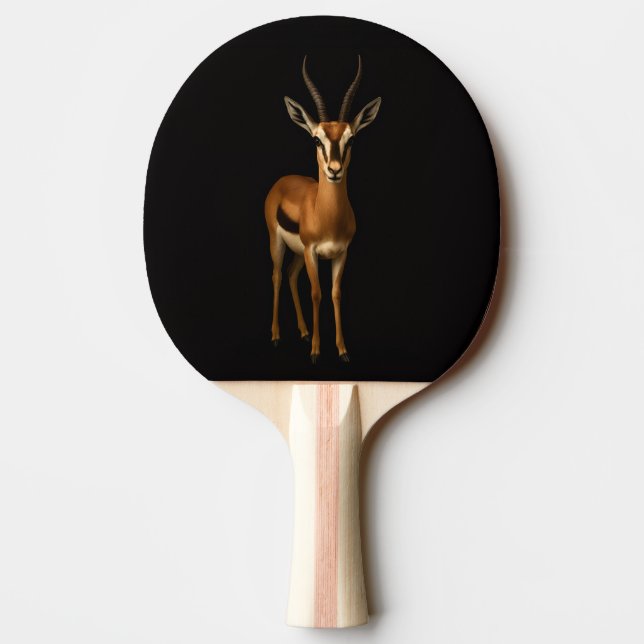 Black 4 Luxe ping pong paddle, Elegant Gazella Pingisracket (Baksidan)