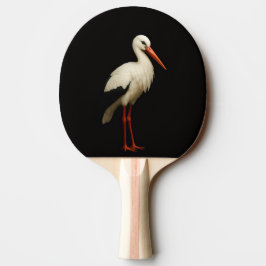 Black 4 Luxe ping pong paddle, Graceful Stork Pingisracket