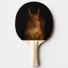 Black 4 Luxe ping pong paddle, Red Squirrel Pingisracket