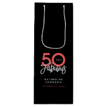 Black 50 och Fabulous Elegant 50:e födelsedagen