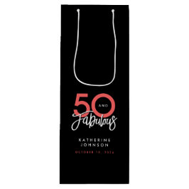 Black 50 och Fabulous Elegant 50:e födelsedagen