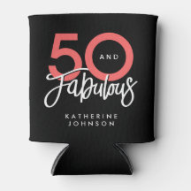 Black 50 och Fabulous Modern 50:e födelsedagen