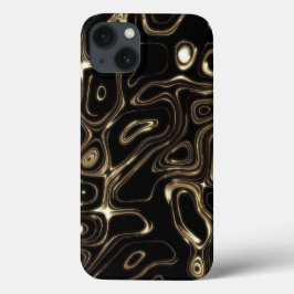 Black abstrakt Fodral-Mate iphone case