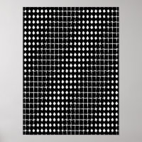 Black abstrakt mönster