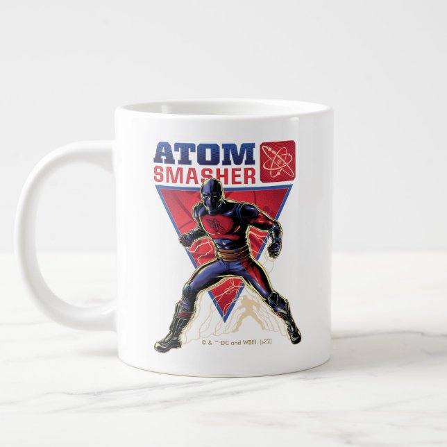 Black Adam | Atom Smasher Character Graphic Jumbo Mugg (Vänster)