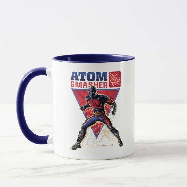 Black Adam | Atom Smasher-grafik Mugg (Vänster)