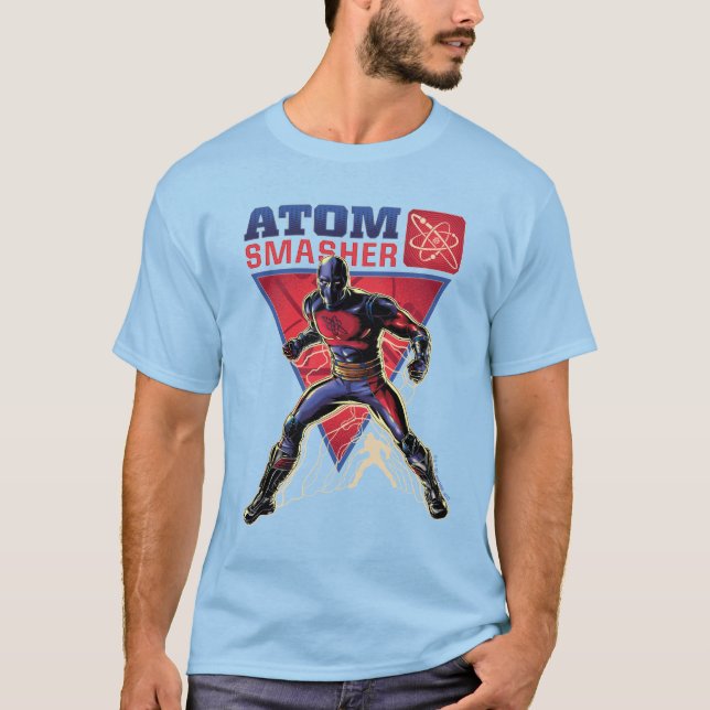 Black Adam | Atom Smasher-grafik T Shirt (Framsida)