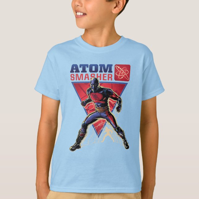 Black Adam | Atom Smasher-grafik T Shirt (Framsida)