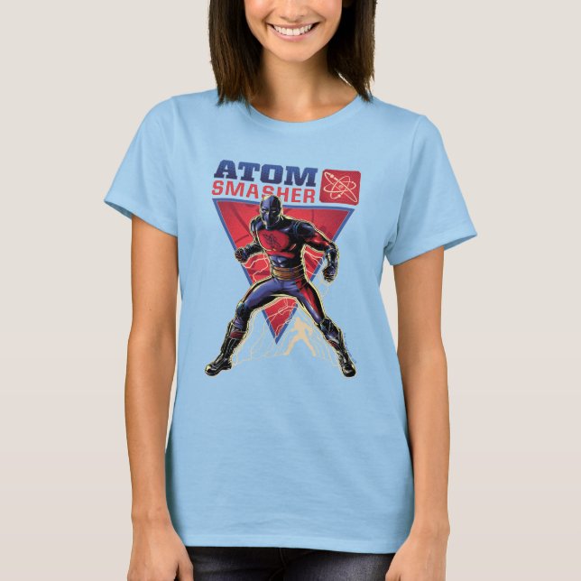 Black Adam | Atom Smasher-grafik T Shirt (Framsida)