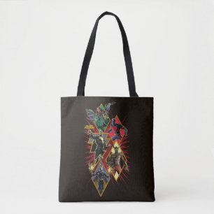 Black Adam Character Diamond Burst Graphic Tygkasse