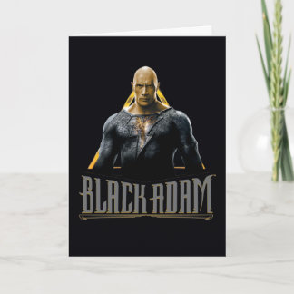 Black Adam Character och Namn Graphic Kort