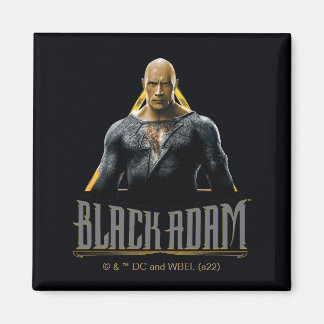 Black Adam Character och Namn Graphic Magnet