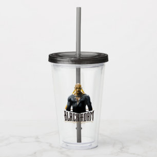 Black Adam Character och Namn Graphic Take Away Mugg