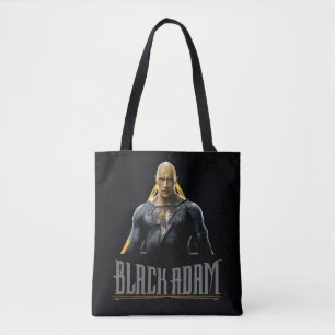 Black Adam Character och Namn Graphic Tygkasse
