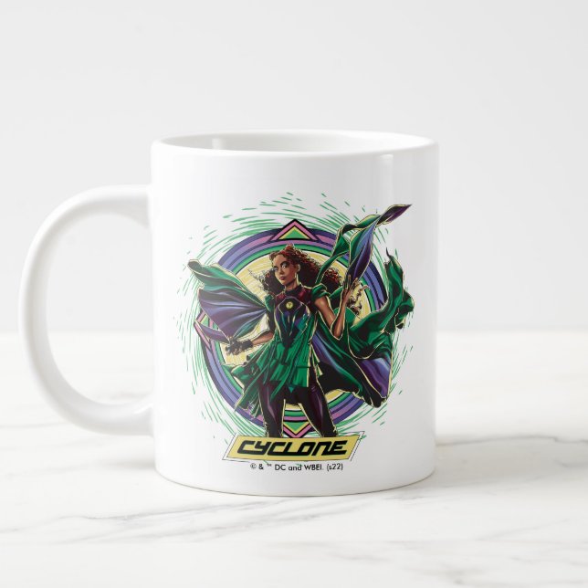 Black Adam | Cyclone Character Graphic Jumbo Mugg (Vänster)