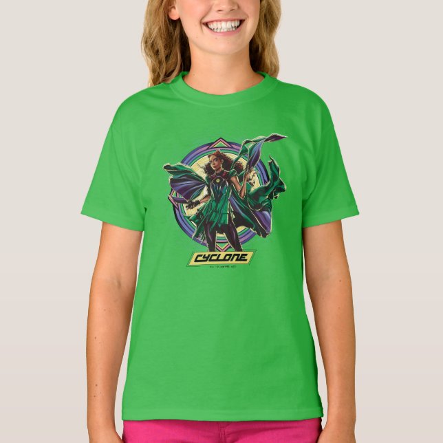 Black Adam | Cyclone Character Graphic T Shirt (Framsida)