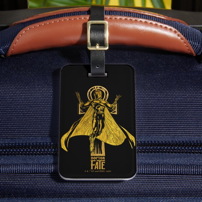 Black Adam | Doctor Fate Character Graphic Bagagebricka (Framsida Insitu 2)