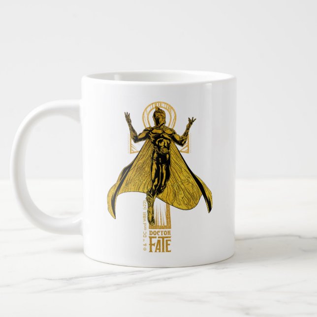 Black Adam | Doctor Fate Character Graphic Jumbo Mugg (Vänster)