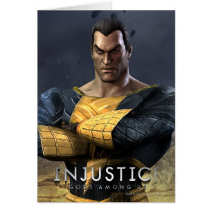 Black Adam Hälsningskort