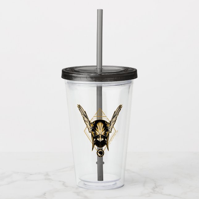 Black Adam | Hawkman Helmet Graphic Take Away Mugg (Framsida)