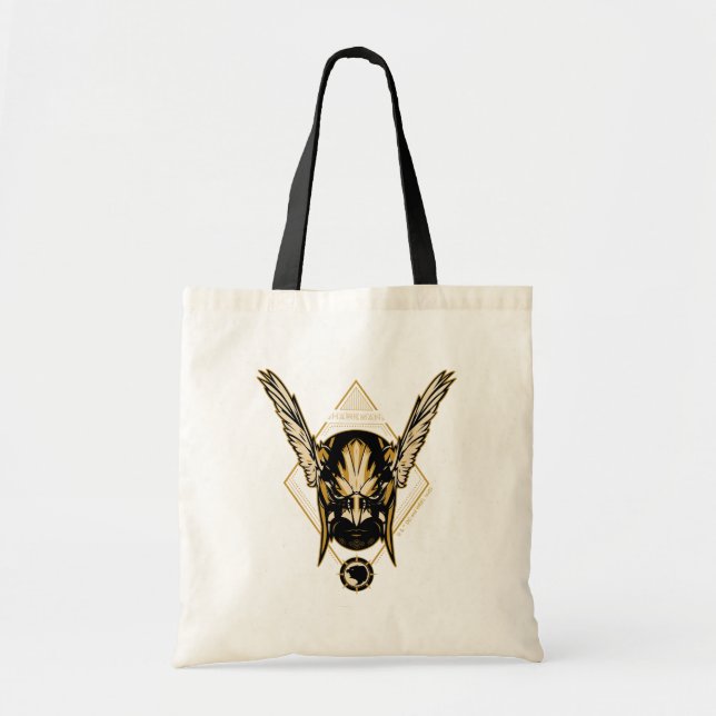 Black Adam | Hawkman Helmet Graphic Tygkasse (Framsidan)