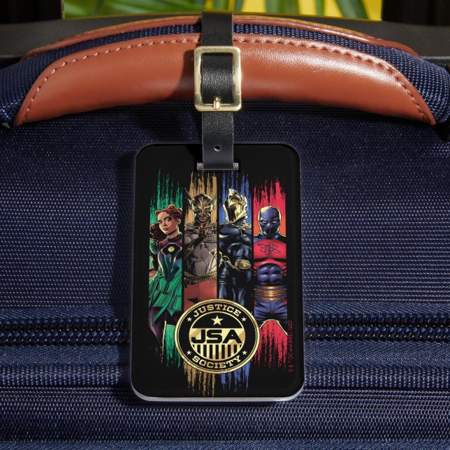 Black Adam Justice Society Heroes in Rand Bagagebricka (Framsida Insitu 2)