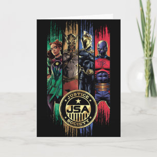 Black Adam Justice Society Heroes in Rand Kort