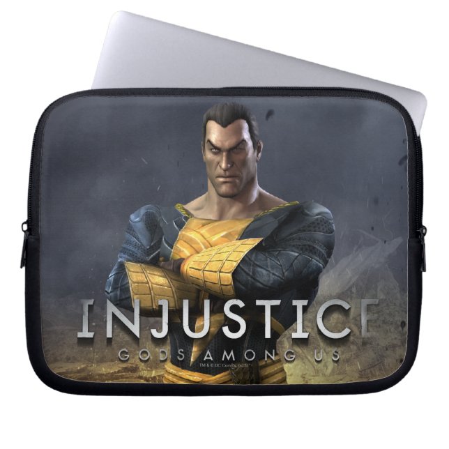 Black Adam Laptop Sleeve (Framsidan)