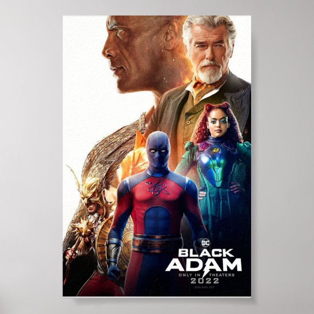Black adam poster (Framsidan)