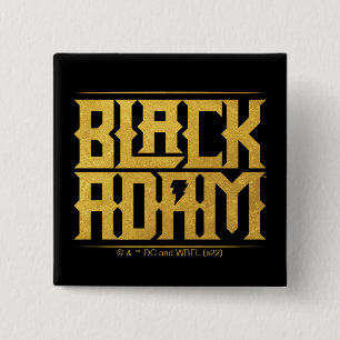 Black Adam Stacks Namn Graphic Knapp