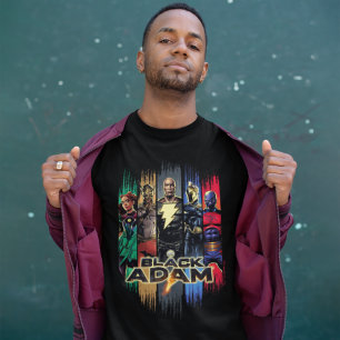 Black Adam-tecken i Rand-grafik T Shirt