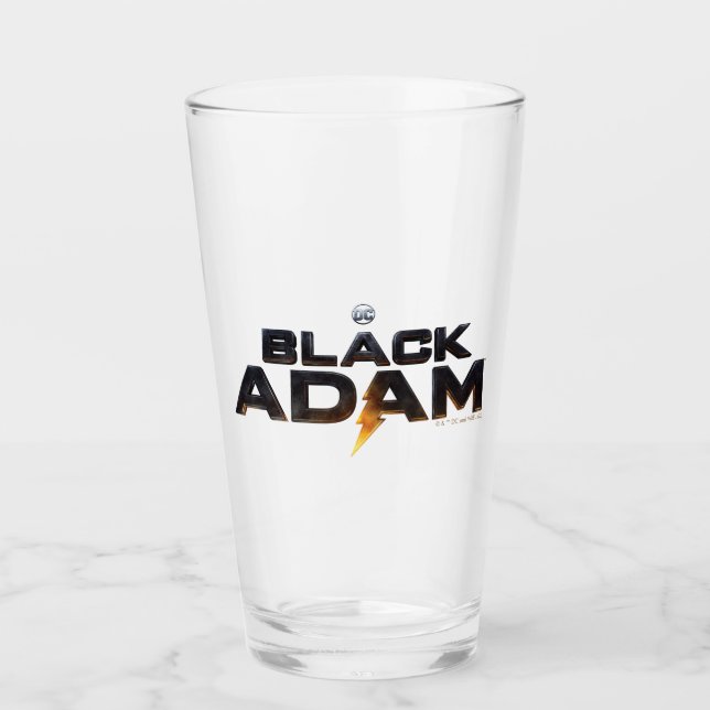 Black Adam Theatrical Logotyp Glaskopp (Framsida)