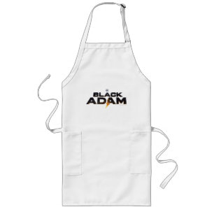 Black Adam Theatrical Logotyp Långt Förkläde