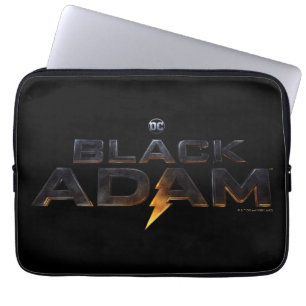 Black Adam Theatrical Logotyp Laptop Fodral
