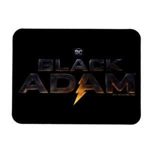 Black Adam Theatrical Logotyp Magnet