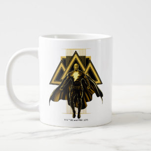 Black Adam Triangular Pillar Graphic Jumbo Mugg