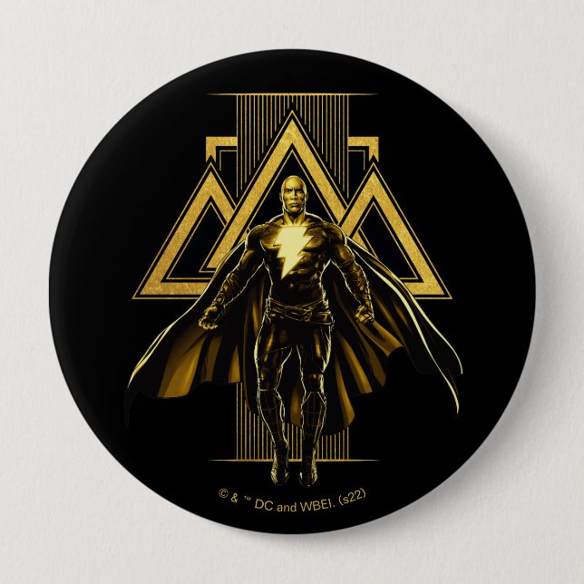 Black Adam Triangular Pillar Graphic Knapp (Framsida)