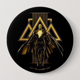 Black Adam Triangular Pillar Graphic Knapp