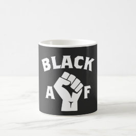 Black AF Fist Mugg