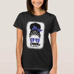 Black African American Cheer Mamma Cheerledare Mam T Shirt