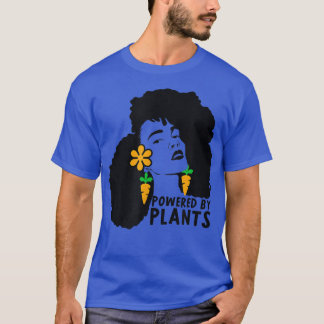 Black African American Woman Vegetarian  African C T Shirt