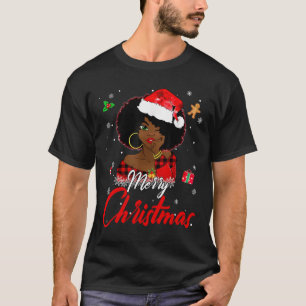 Black African Girl American Melanin jul Sant T Shirt