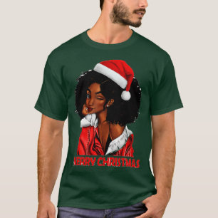 Black African Girl American Melanin jul Sant T Shirt