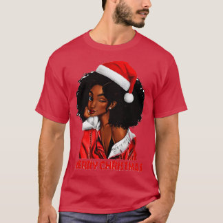 Black African Girl American Melanin jul Sant T Shirt